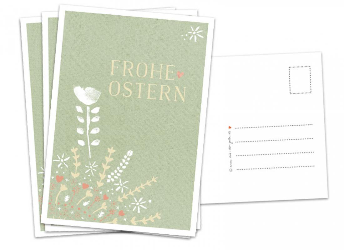 5 Oster Grusskarten Im Set Ei Ei Ei Individuelle Einladung