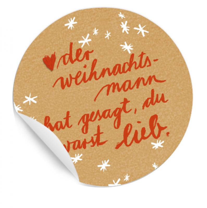 witzige aufkleber weihnachten