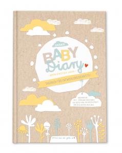 Baby Tagebuch für das erste Lebensjahr im schönen Design