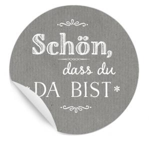 grau gastgeschenk aufkleber tischdeko platzkarte hochzeit