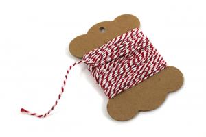 bakers twine,gar,schnur,schnüre,geschenkband,adventskalender basteln,geschenkband,kordel,rot,weiß