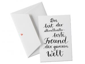 freund,freundschaft,kumpel,grußkarten,glückwünsche,glückwunschkarten,dankeschön,danksagung,danke,grüße,bütte,geburtstag,bütte,postkarten,edel,schlicht,design