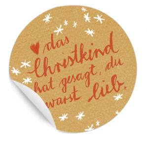 witzige weihnachtsaufkleber